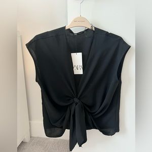 Black Zara Top